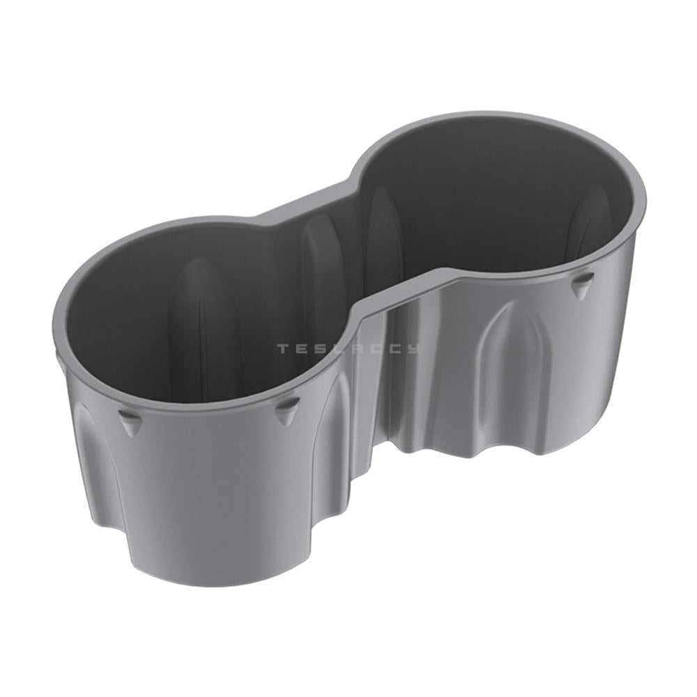 Water Cup Holder For Tesla Model 3 Y Center Console Accessories Non-slip Waterproof Non-toxic Odorless Car Coasters Black Gray