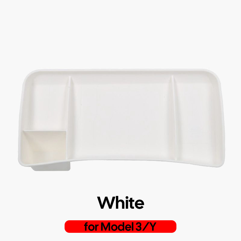 For 2018-2023 Tesla Model 3 Y Upgrade Screen Rear Storage Box Magnetic Hidden Srorage Tray Tissue Box Accessories
