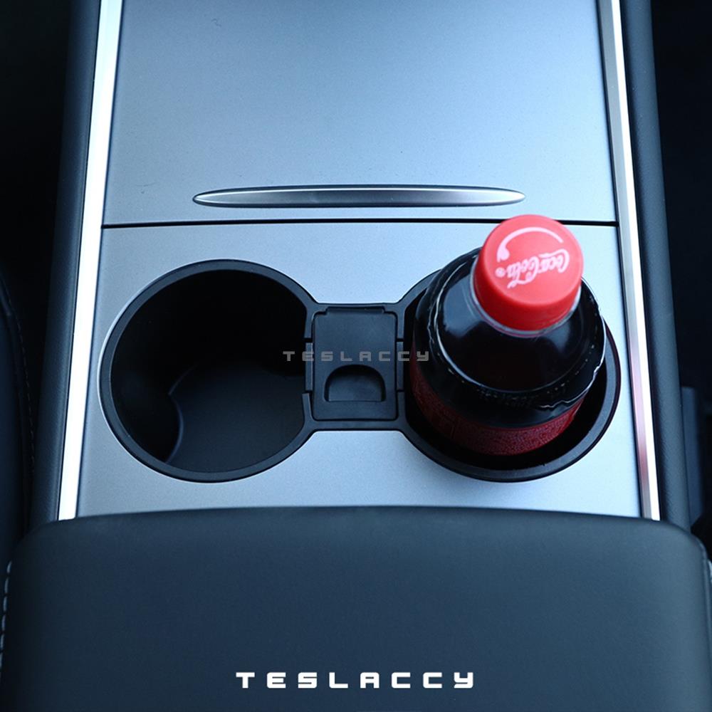 For Tesla Model 3 Y Water Cup Holder Center Console Accessories Non-slip Waterproof Non-toxic Odorless Car Coasters