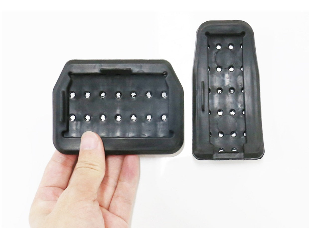 For 2022-2023 Tesla Model 3 Y Car Foot Pedal Pads Covers Accessories Aluminum Alloy Accelerator Brake Rest Pedal