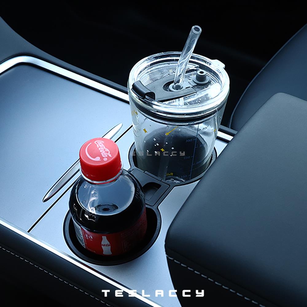 For Tesla Model 3 Y Water Cup Holder Center Console Accessories Non-slip Waterproof Non-toxic Odorless Car Coasters
